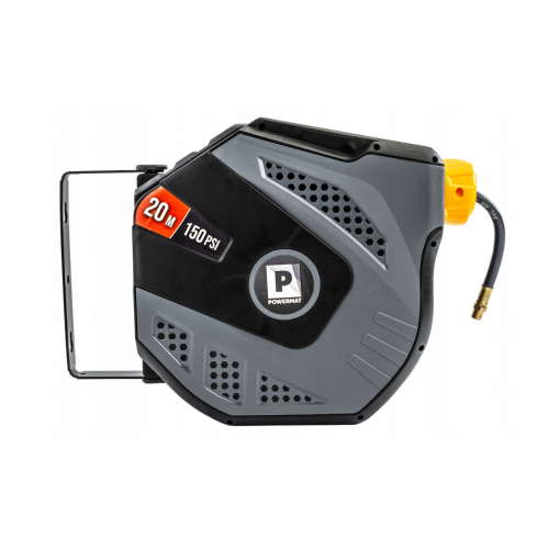 Automātiska šļūtenes spole 20m, 10 bar, rokturis (PM-ABNW-20MN)