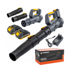 Elektriskais lapu pūtējs 260 km/h 15000 apgr./min + 2x 2Ah akumulators 21V (PM-ADDL-2AHM)