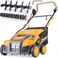 Elektriskais aerators-skarifikators 3 vienā 2600 W ar grozu aerācijai un skarifikācijai (PM-AEW-2600T)