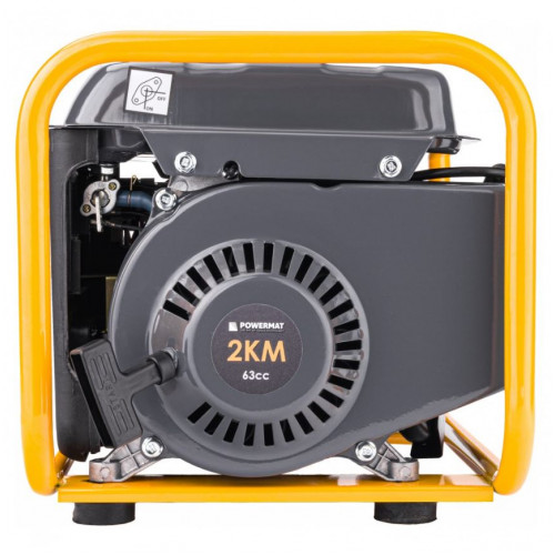 Benzīna elektriskais ģenerators 1200W 2KM 230V POWERMAT (PM-AGR-1200M) 
