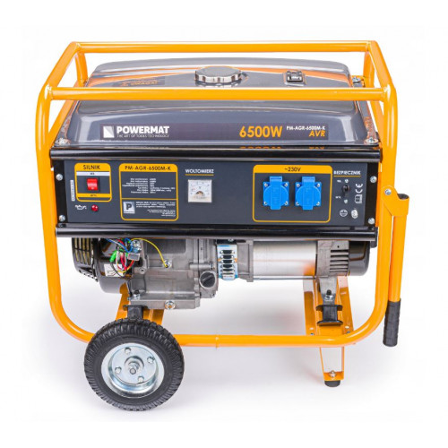 Benzīna elektriskais ģenerators (PM-AGR-6500M-K)