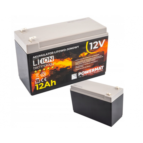 Аккумулятор литий-ионный 12В 12Ач  (PM-AKLJ-12V12AM)