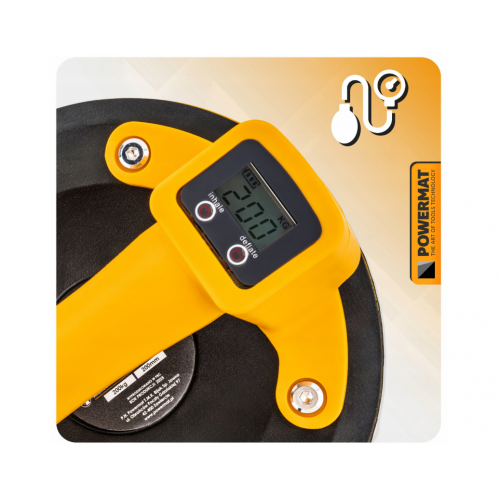 Akumulatora vakuuma piesūceknis LCD flīzēm un stiklam 200 kg 200mm  (PM-APPS-200M)