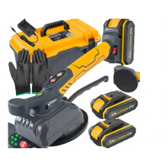 Bezvadu vibrējošs piesūceknis flīžu ieklāšanai un uzstādīšanai 130 mm 80kg (PM-APWDP-80T)