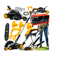 Zāliena, mauriņa apmales griezējs - trimmeris 1500W no PowerMat (PM-EKT-1500T)