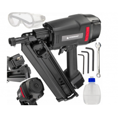 Pneimatiskais naglotājs 50–90 mm + futrālis, aizsargbrilles un eļļotājs (PM-GP-80T)