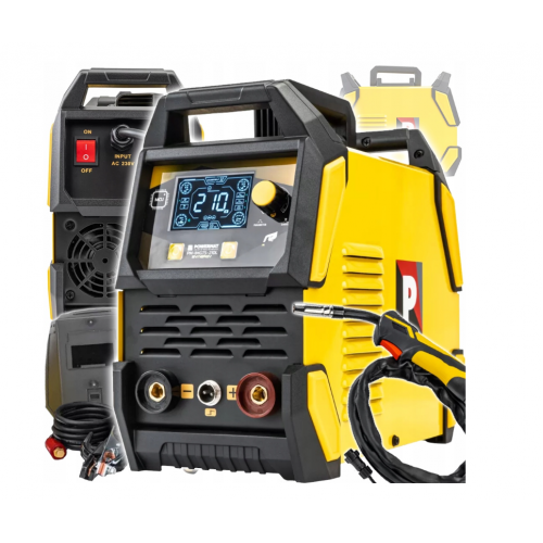 Metināšanas invertora iekārta MIG/MAG/MMA/TIG/LIFT/SYN no POWERMAT (PM-IGTS-210L)