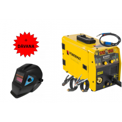 Invertora Metināšanas iekārta 220A, MIG/MAG/MMA/TIG/SYNERGY FLUX no PowerMat (PM-IMGTS-220L)