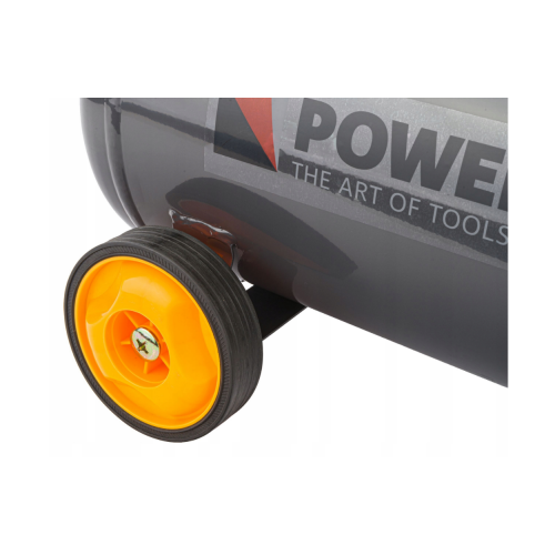 Bezeļļas kompresors 24 l, 8 bāri, 220 l/min, 230 V, kluss separators, 59 dB. (PM-KBO-24T)