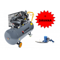 Eļļas kompresors 200 l, 8 bāri, 230 V, 650 l/min (PM-KO-200T-230V)