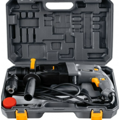 Elektriska triecienurbjmašīna betonam 26 MM 2600 W 230 V no Powermat (PM-MWU-2600T)