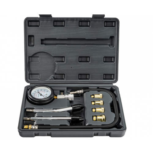 Komplekts benzīna dzinēja kompresijas līmeņa pārbaudei, 8 daļas (PM-MCSB-8T)