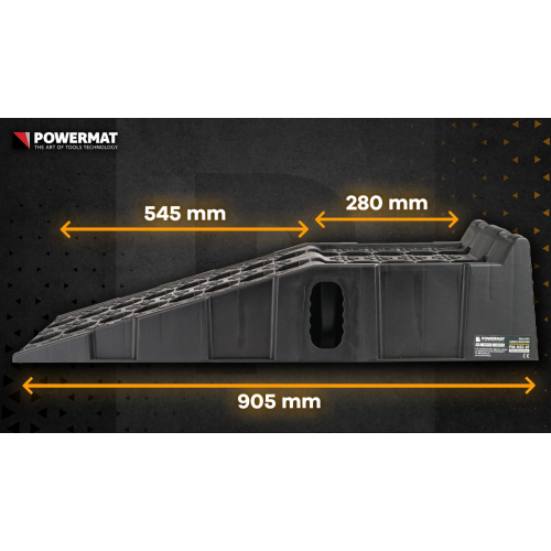 Auto rampas - platfomras 8T, 2 gab no Powermat (PM-NZS-8T)