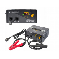 Invertora akumulatora lādētājs ar starteri 180A 12/24V no PowerMat (PM-PI-180T)