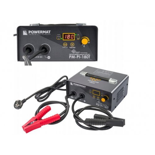 Invertora akumulatora lādētājs ar starteri 180A 12/24V no PowerMat (PM-PI-180T)