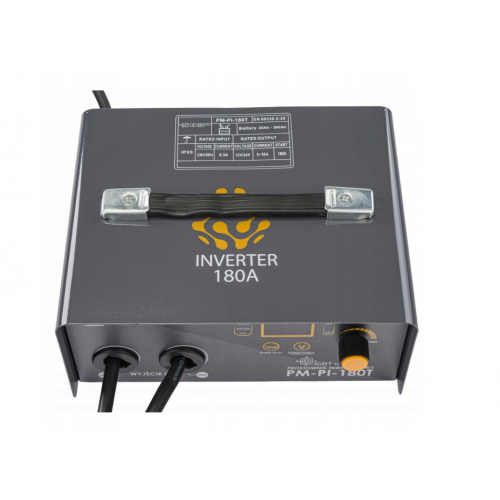 Invertora akumulatora lādētājs ar starteri 180A 12/24V no PowerMat (PM-PI-180T)