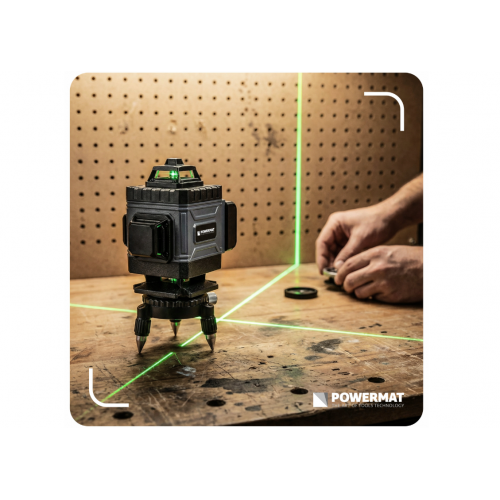 16 līniju lāzerlīmeņrādis ar 360 grādu skata leņķi (PM-PLK-4DM1)