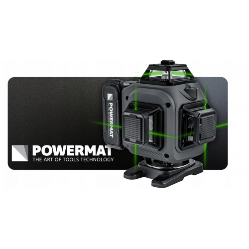 16 līniju lāzerlīmeņrādis ar 360 grādu skata leņķi 4D (PM-PLK-4DM3)