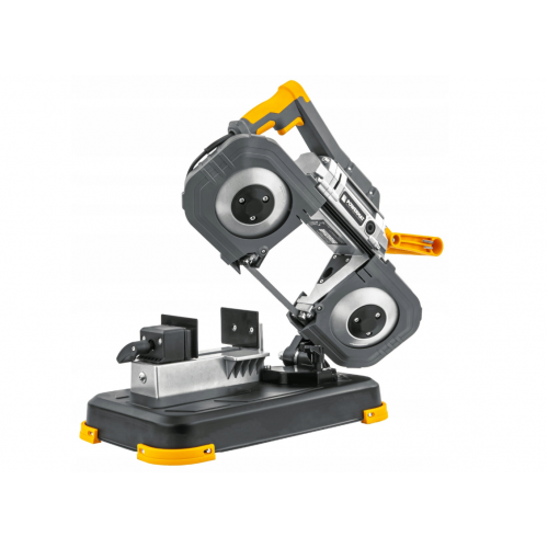 Metāla lentzāģis no PVC ar pamatni, pārnēsājams zāģis ar slīpēšanas jaudu 1200W (PM-PTDM-1200M)