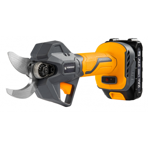 Akumulatora atkarības šķēres 1000 W, 30 mm + 2 x 21 V 2,0 Ah no POWERMAT (PM-SA-21V-2AM)