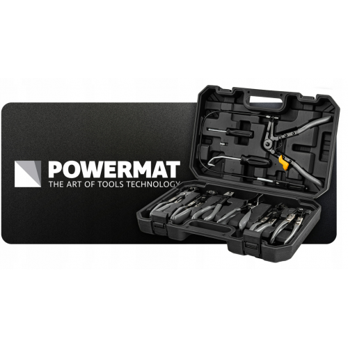 Kabeļu saišu knaibles, skavu komplekts, 9 gab. (PM-SDOZ-9T)