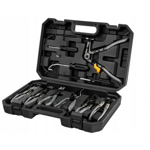 Kabeļu saišu knaibles, skavu komplekts, 9 gab. (PM-SDOZ-9T)