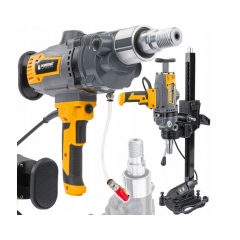 Betona urbšanas iekārta, 2600 W mitrās un sausās urbšanas urbis, 230 V + statīvs (PM-WDBS-2600T)