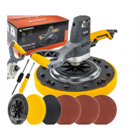 Ekscentriskā slīpmašīna ģipša, putuplasta slīpēšanai, 380 mm, slīpmašīna 1100 W + regulēšana (PM-ZDT-1100M)