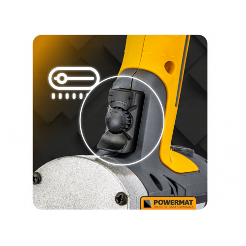 Ekscentriskā slīpmašīna ģipša, putuplasta slīpēšanai, 380 mm, slīpmašīna 1100 W + regulēšana (PM-ZDT-1100M)