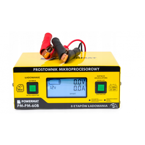 Akumulatora lādētājs ar mikroprocesoru 6V-24V 10A (PM-ZNP-6T)
