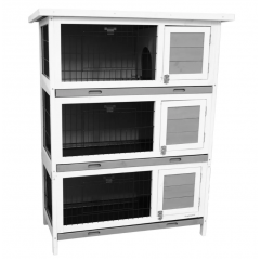 Trīsstāvu trušu būris 91,5 x 45 x 116 cm PROMINENT EMILY no HECHT (PROMINENT EMILY)