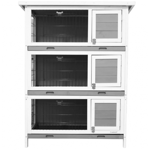 Trīsstāvu trušu būris 91,5 x 45 x 116 cm PROMINENT EMILY no HECHT (PROMINENT EMILY)