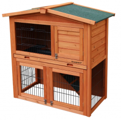 Divstāvu trušu būris 101 x 55 x 100 cm PROMINENT RAPHAELO no HECHT (PROMINENT RAPHAELO)