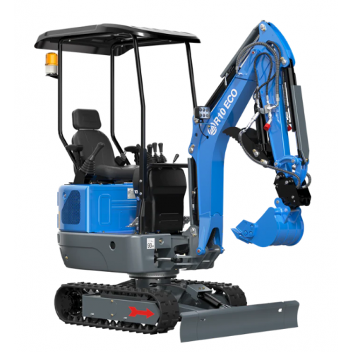 Мини экскаватор 1T, ZTS с двигателем Yoop 192F мощностью 10,4 л.с. от Rippa R10 Eco