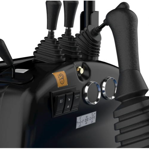 Мини экскаватор 1T, ZTS с двигателем Yoop 192F мощностью 10,4 л.с. от Rippa R10 Eco