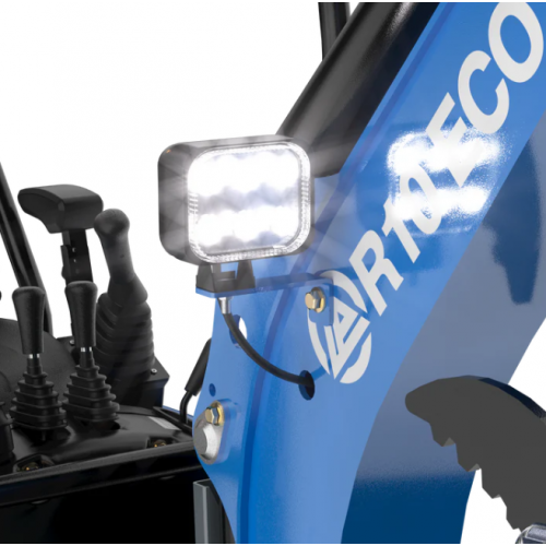 Мини экскаватор 1T, ZTS с двигателем Yoop 192F мощностью 10,4 л.с. от Rippa R10 Eco