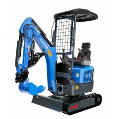 Мини экскаватор 1.4Т, ZTS с двигателем Kubota D722, 13.9 л.с. от Rippa R13-PRO