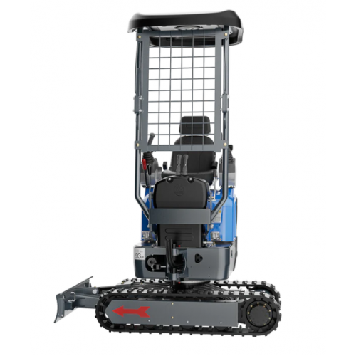 Мини экскаватор 1.4Т, ZTS с двигателем Kubota D722, 13.9 л.с. от Rippa R13-PRO