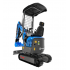 Мини экскаватор 1.4Т, ZTS с двигателем Kubota D722, 13.9 л.с. от Rippa R13-PRO