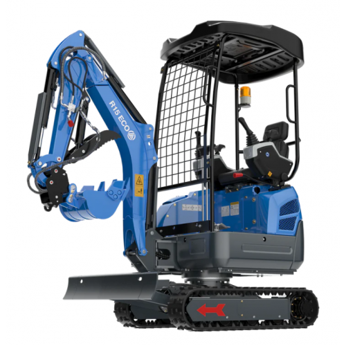 Мини экскаватор 1.5Т, ZTS с двигателем Kubota D722, 13.9 л.с. от Rippa R15 ECO