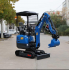 Mini ekskavators 1,5 t Rippa R15ECO ar Kubota D722 13,9 ZS dzinēju, Pilot vadību, hidrolīniju, hidraulisko satvērēju un ātro savienojumu (R15ECO)