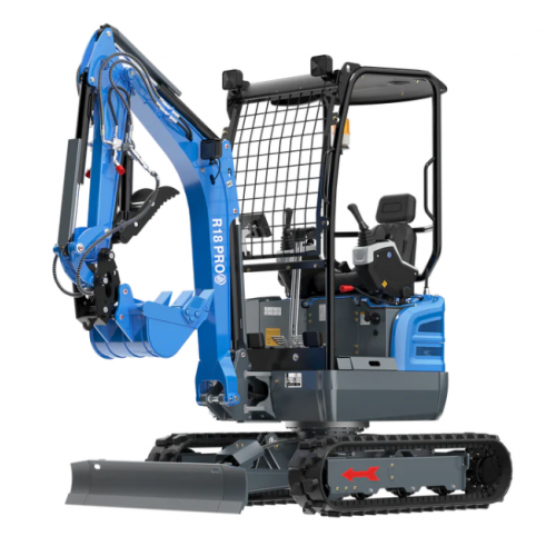 Мини экскаватор 1.8Т, ZTS с двигателем Kubota D902, 20 л.с. от Rippa R18 PRO