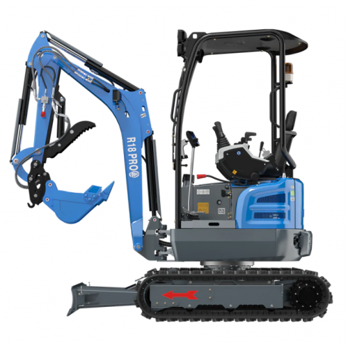 Мини экскаватор 1.8Т, ZTS с двигателем Kubota D902, 20 л.с. от Rippa R18 PRO