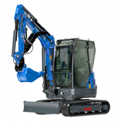 Мини экскаватор 3.5T, ZTS с двигателем Kubota V1505, 25 л.с. от Rippa R32-PRO