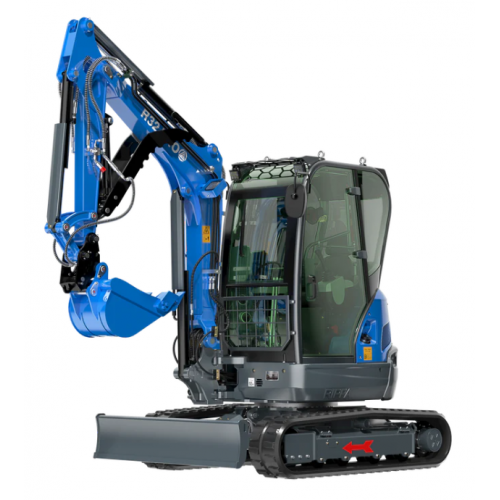 Мини экскаватор 3.5T, ZTS с двигателем Kubota V1505, 25 л.с. от Rippa R32-PRO