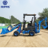 Ekskavators-iekrāvējs RIPPA RB06 Canopy 600 kg, Kubota D1105 24,7 ZS (1123 cm³), EURO 5, aizsargjumts, priekšējais kauss un aizmugurējā ekskavatora bulta (RB06)