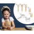 Bērnu rotaļu koka virtuve ar piederumiem no Ricokids 69x30x85cm RC-794 (JS7794)