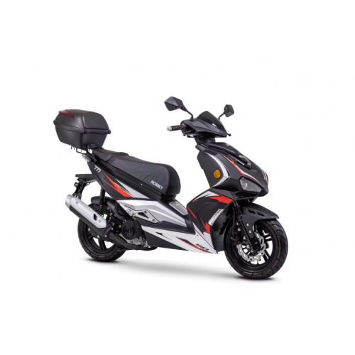 Benzīna 4T motorolleris 50cm3 12"/12" 2,2 ZS / 2,9 automāts ROMET 777 50 no ROMET MOTORS (ROMET 777 50)