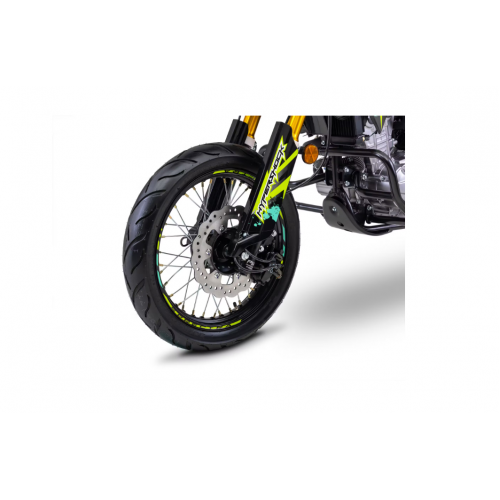 Benzīna motocikls 125 cm3 17"/17"  15 ZS / 12,5 Nm mehanisks ROMET CRS 125 no ROMET MOTORS (ROMET CRS 125)