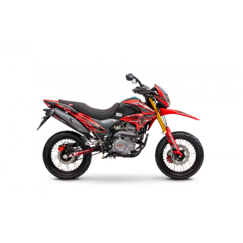 Benzīna motocikls 125 cm3 17"/17"  15 ZS / 12,5 Nm mehanisks ROMET CRS 125 no ROMET MOTORS (ROMET CRS 125)